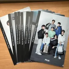 FILA NEW BEGINNING of FILA クリアファイル 8枚セット