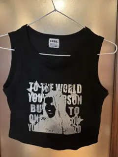 レディース タンクトップ カップ付き 夏服 ブラック Lサイズ