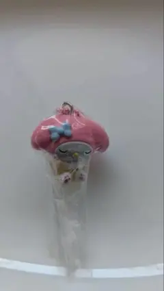 サンリオキャラクターズ　GRWMマスコットチャーム　マイメロディ　ガチャガチャ