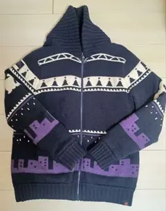 ニューバランスゴルフ ウール カウチン ニット ブルゾン GOLF 5