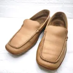 TOD'S トッズ レザー ローファー ライトブラウン 23.5cmのサムネイル