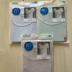 ユニクロ　エアリズムメッシュUネックT
