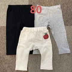 petit jam他 パンツ 3点セット 80