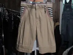 UP START ハーフパンツ BRTH BREATH ボーダー レイヤード
