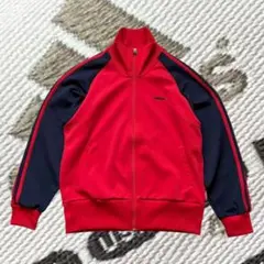 【adidas】00s アディダス トラックジャケット レッド ハイネック