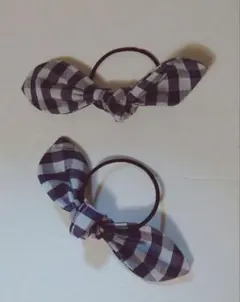 ハンドメイド　幼児用ヘアゴム