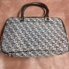 ☆643 Pierre Balmain ボストンバッグ ロゴプリントのサムネイル