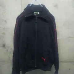 80s PUMA / プーマ トラックジャケット ロゴ 刺繍 ジャージ 希少