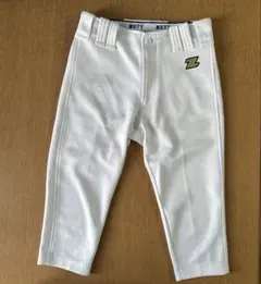 ZETT ホワイト 野球ズボン 150