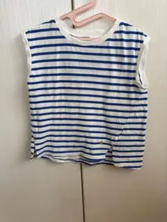 petit main ストライプ Tシャツ 110のサムネイル