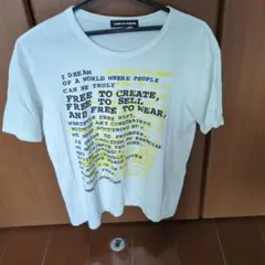 COMME des GARCONS ロゴプリント Tシャツ ホワイト Sのサムネイル