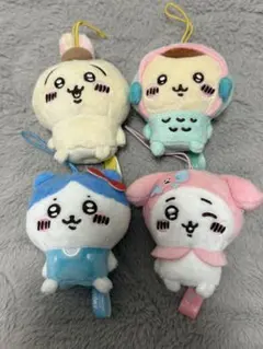 ちいかわ×サンリオ マスコット 4つセット