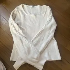 INGNI ホワイト 長袖ニット