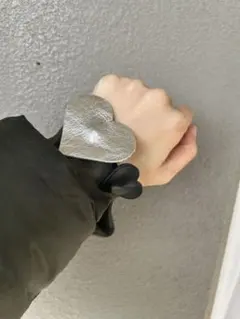 ハート型ヘアゴム2個セット