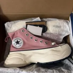 CONVERSE ALL STAR 厚底スニーカー ピンク コンバース 23.5