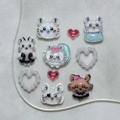 【 新品 】大人気❣️ ちいかわ モモンガ ネイルパーツ セットのサムネイル