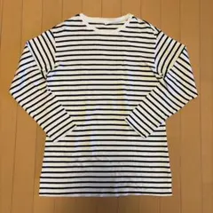 UNIQLO キッズ　長袖　ボーダーカットソー　160
