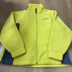 Columbia フリースジャケット Sサイズ イエロー