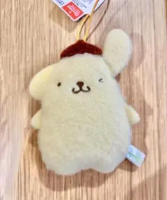 サンリオキャラクターズ　ふわもこワッペンこれくしょん　ポムポムプリン