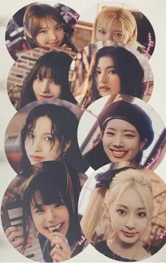 TWICE シーグリ2023 コースターセット