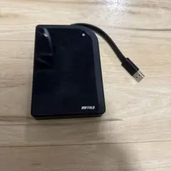 BUFFALO 外付けHDD 500GB 本体 ケーブル内蔵