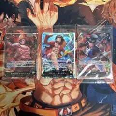ワンピースカード 3周年anniversary set ルフィ エース サボ - メルカリ