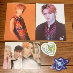 TREASURE ヨシノリ Helloトレカ&ポストカード 4点セット①