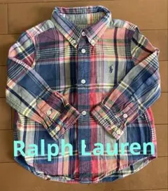 ラルフローレンの長袖のシャツ、ボタンダウン