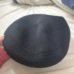 KANGOL 黒 ハンチング帽　男女兼用