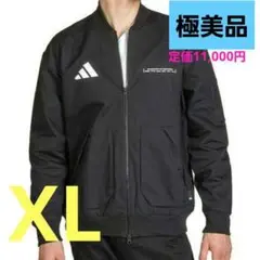 極美品☆adidas ブルゾン ボンバージャケット XL 黒 アディダスのサムネイル