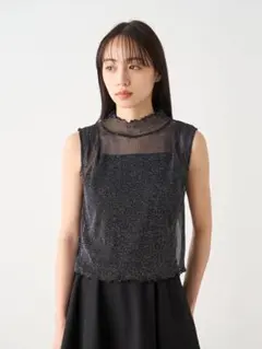 SNIDEL シアーノースリトップス