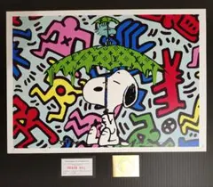 death nyc 世界限定100枚　キースヘリング　スヌーピー　ピーナッツ Yahoo!オークション - DEATH NYC スヌーピー SNOOPY キース・ヘリング