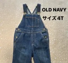 OLD NAVY デニムオーバーオール 4T 日本→サイズ　100 105cm