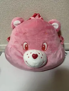 ケアベア フェイスBIGがまぐち ピンク ラウンドワン限定