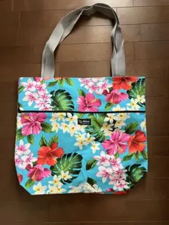【Nani Island】ハワイアン柄　トートバッグ