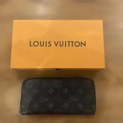 ルイヴィトン モノグラム エクリプス ヴェルティカル 長財布 ブラック