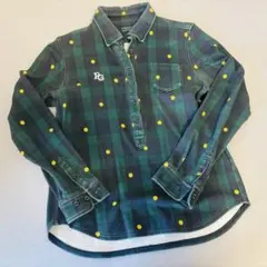 PEARLY GATES/ニコちゃん柄レディースシャツ/Sサイズ