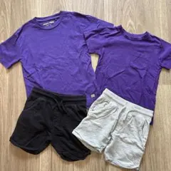 【セットアップ】 next ネクスト 半袖 Tシャツ 半ズボン 100 子供服のサムネイル