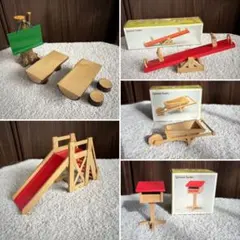 【初期】シルバニアファミリー 遊具セット