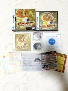 【希少】ポケットモンスター ハートゴールド　DS ポケウォーカー付き　未使用品