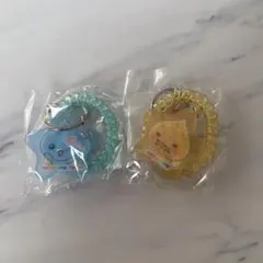 しずくちゃん ガチャガチャ スプリングゴムキーホルダー