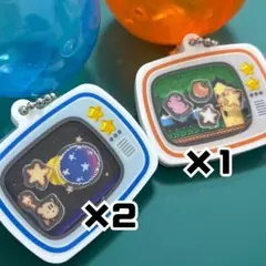 星のカービィ シャカシャカアクリルチャーム【デザインB、D×2】セット