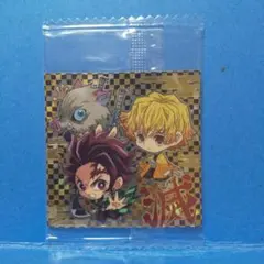 2-27竈門炭治郎 我妻善逸 嘴平伊之助 鬼滅の刃シールウエハースシール sec