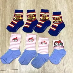 アンパンマン ドキンちゃん 靴下 4足セット 9〜12cm