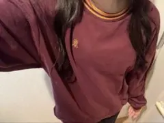 バーガンディ スウェット
