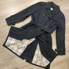 BERBERRY LONDON バーバリー トレンチコート ブラック ライナー付