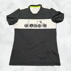 diadora サッカー プラクティスシャツ ブラックのサムネイル