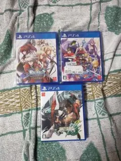 BLAZBLUE ギルティギア 3点