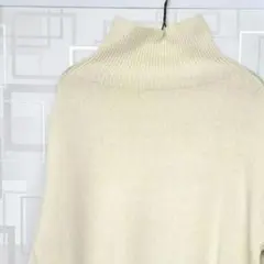 【良品】ラ トータリテ AQUAハイネックプルオーバー カシミヤ混