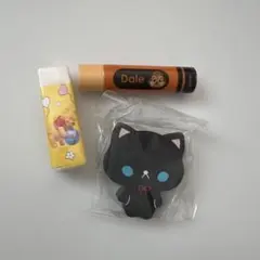 キャラクター 消しゴムセット3種